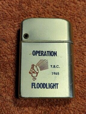 Vintage W.H. Hinton Windsor-Ont Operation Floodlight 1965 Lighter